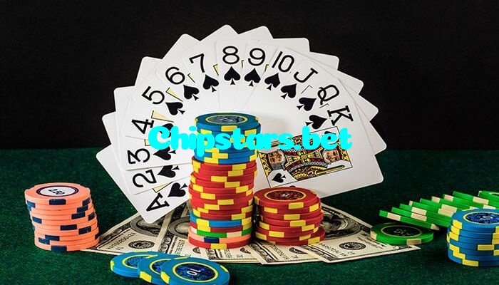 available types of Chipstars.bet bet including pre-match live express and system bets